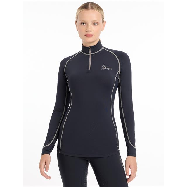 Trainingsshirt LeMieux Climate Layer Donkerblauw