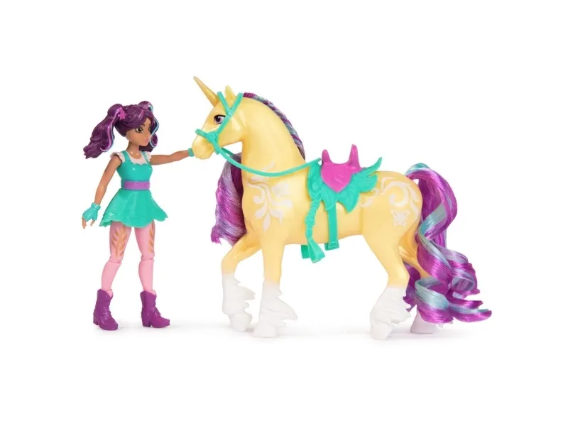 Unicorn Academy Doll & Unicorn - Ava & Leaf