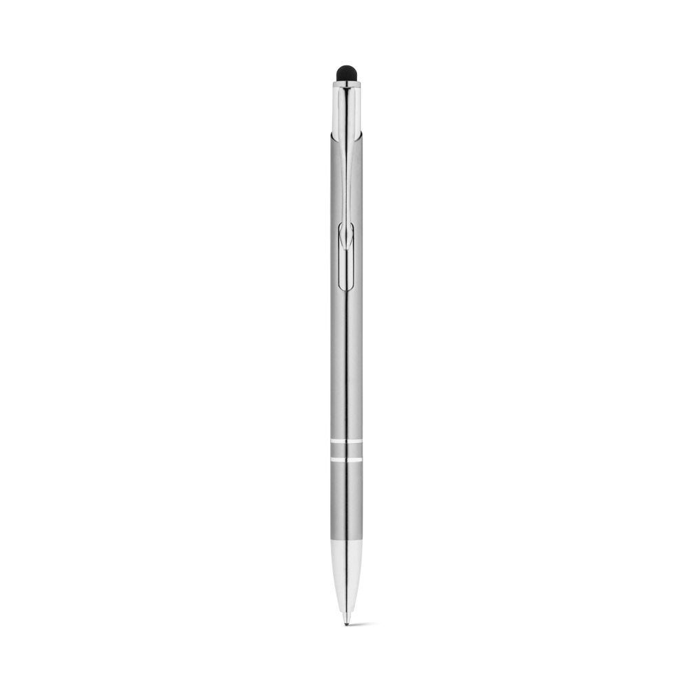 hi!dea 91849 - Stylo en aluminium avec pointe tactile et clip