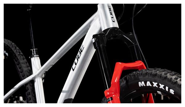 VTT Semi-Rigide Cube Reaction TM Pro Shimano Deore 12V 29'' Argent Raw Metal 2025