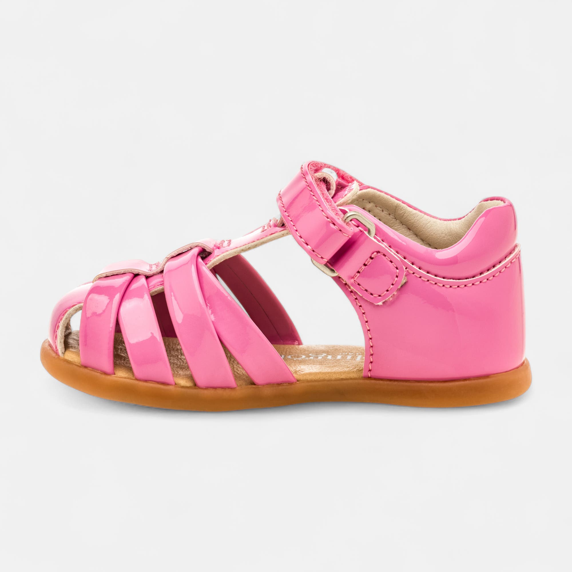 Nu-pieds Bébé fille rose