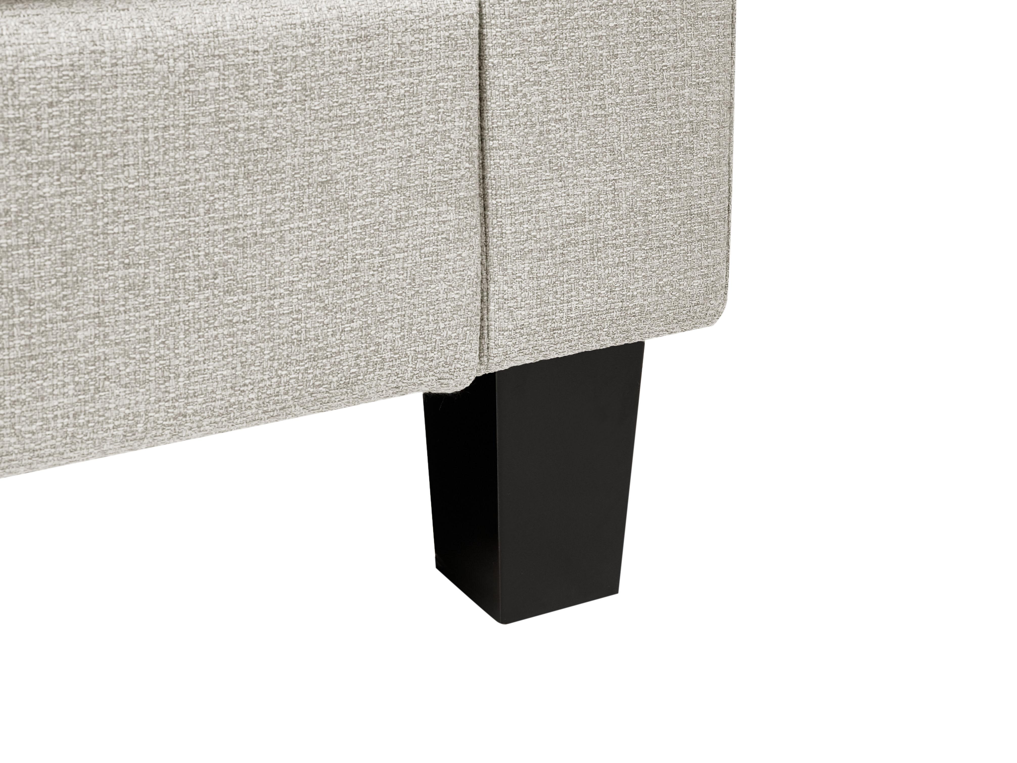 Chaise longue ARCHIANE Stof Lichtbeige