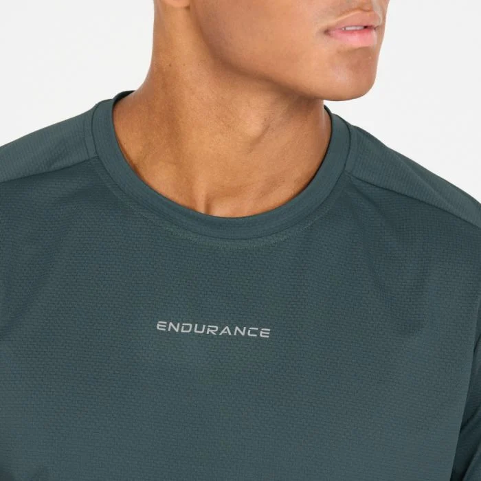 Endurance Herre T-shirts Loker Short Sleeve Tee Grøn