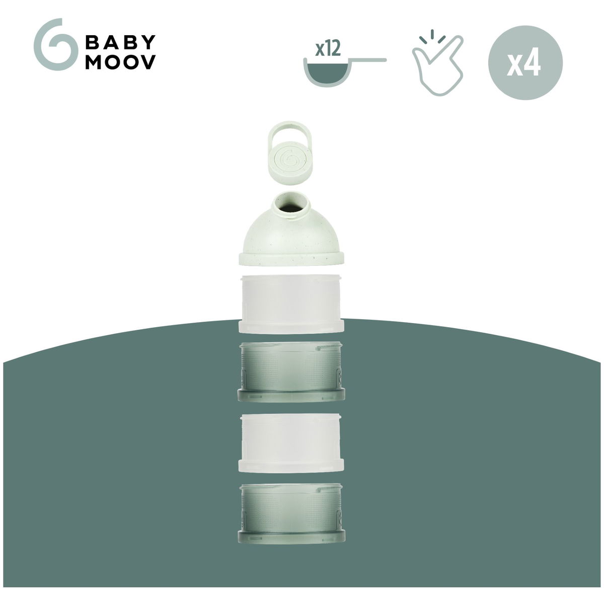 BabymoovBabymoov   Milchpulverportionierer green