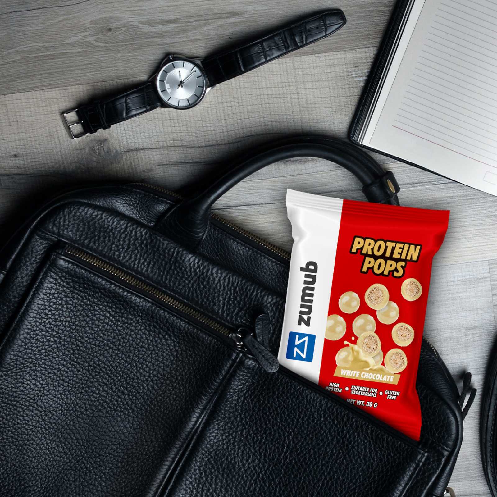 Zumb Protein Pops Chocolate ao Leite 38g