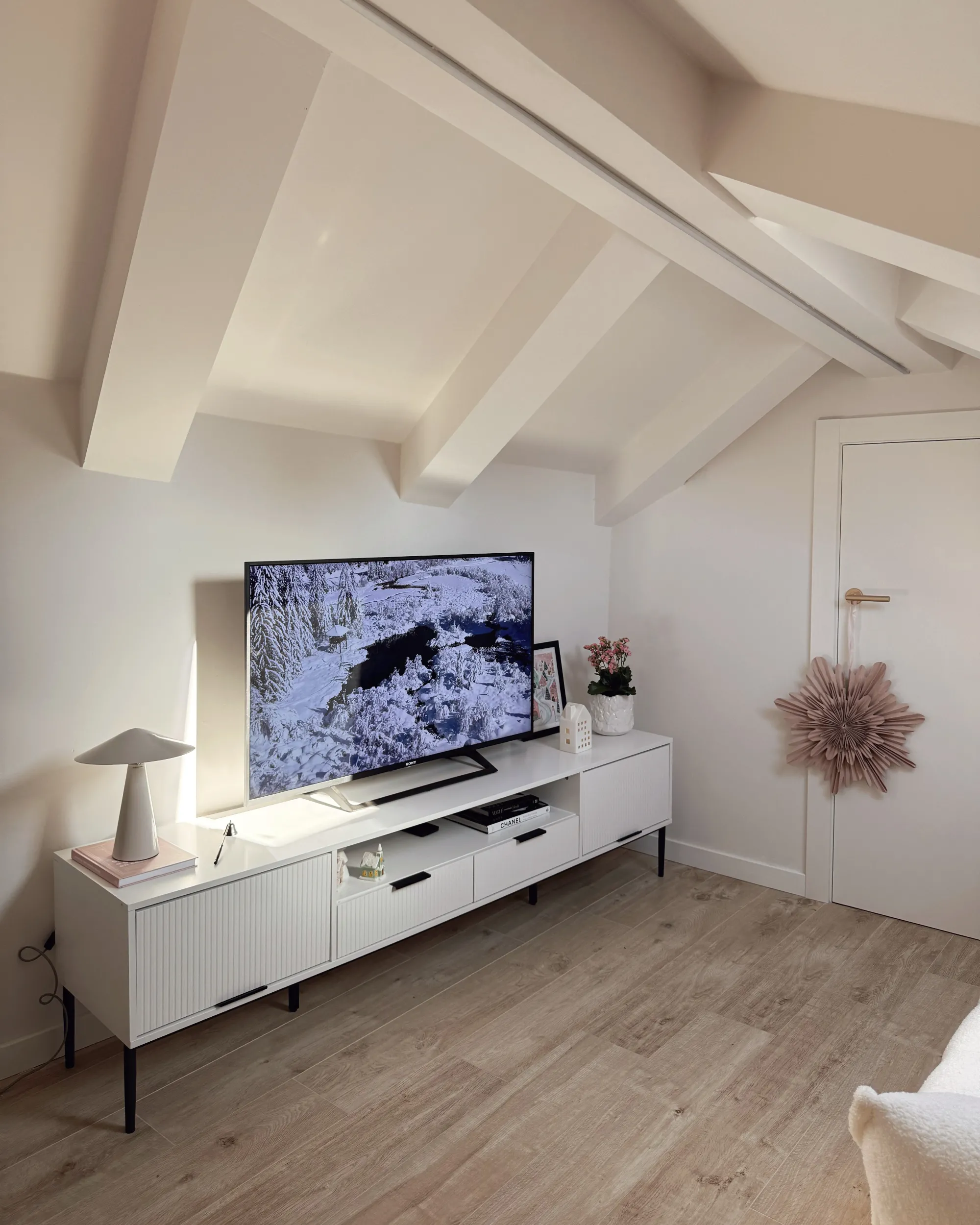 TV-meubel LEDUC Wit