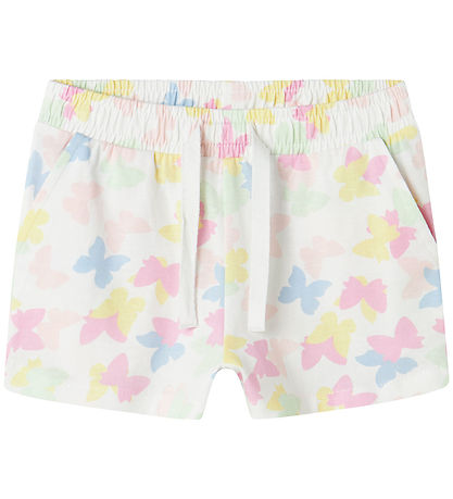 Name It Shorts - Nein - NmfVigga - Bright White/Fliege