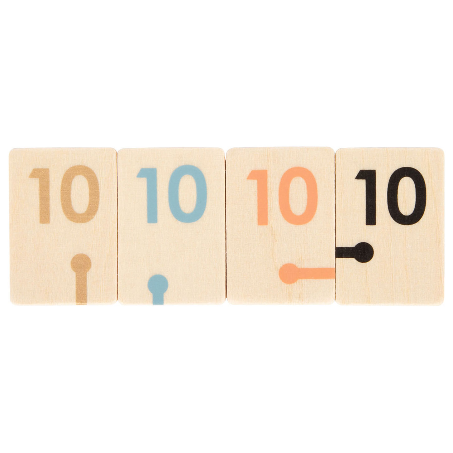 Small Foot-Houten Rummy Spel