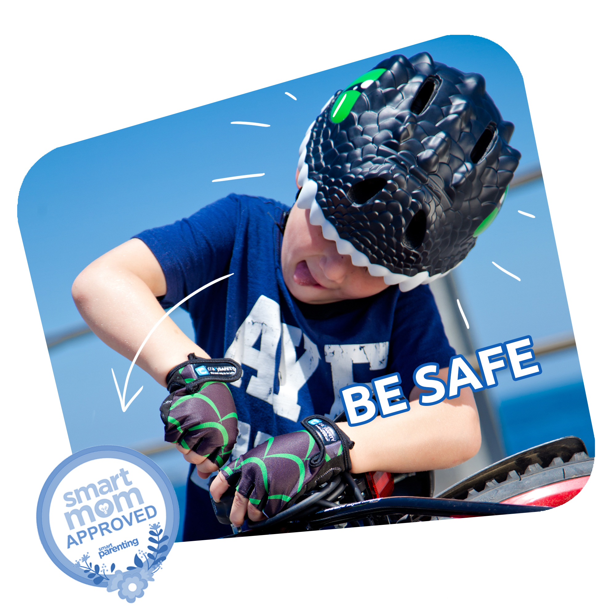 Capacete de Bicicleta Infantil | Dragão Preto | Segurança Máxima | Aprovado pela EN 1078