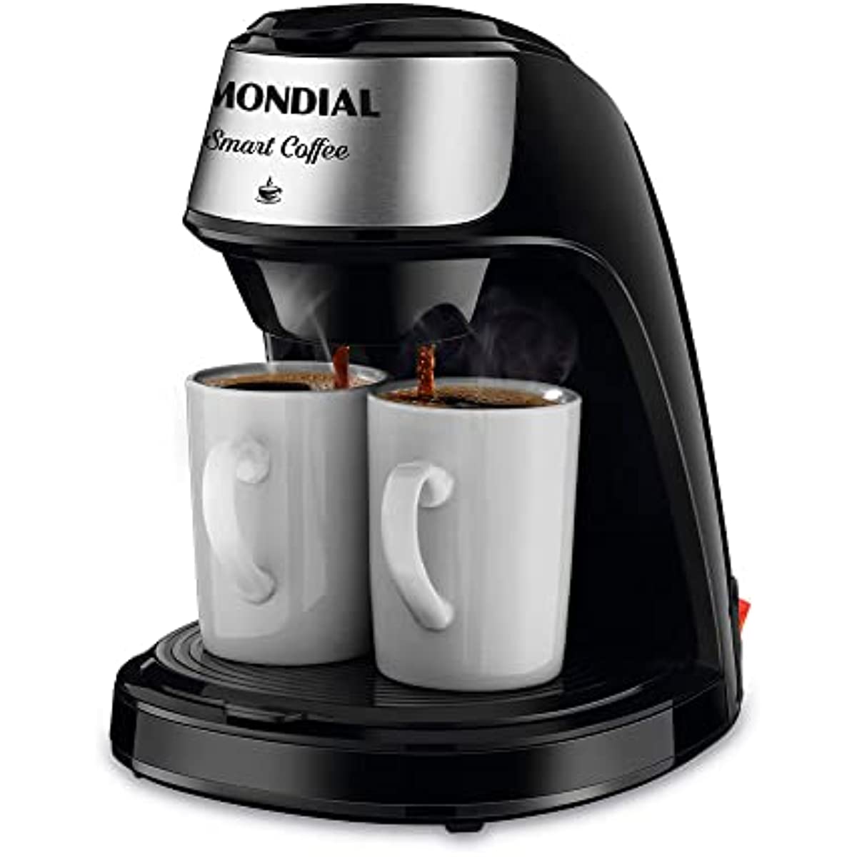Cafeteira Mondial 2 x&iacute;caras Smart Coffee C-42-2X-BI CAFETEIRA C-42-2X-BI 127V/60HZ 2 X&Iacute;CARAS