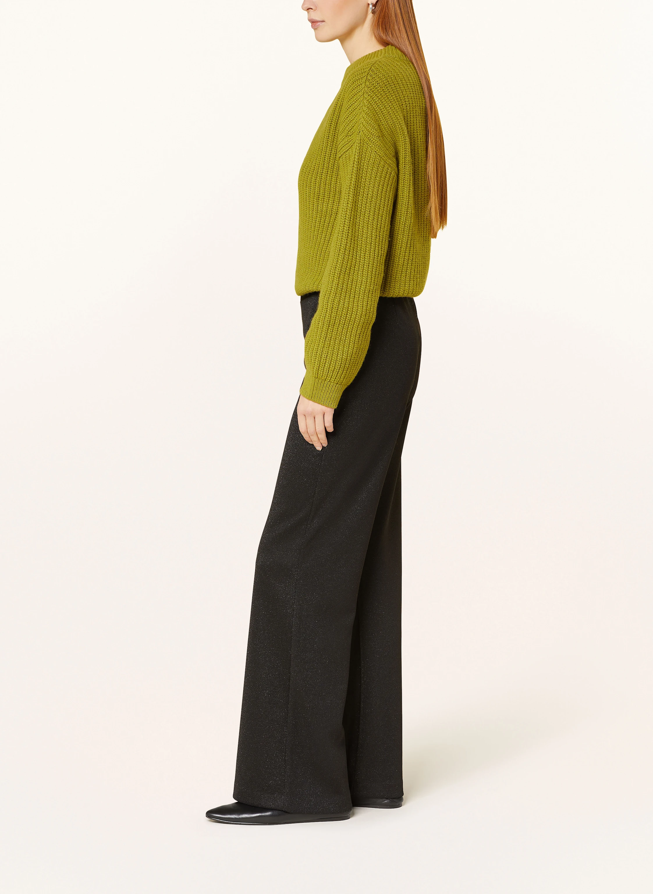 Smith & Soul Jerseyhose mit Glitzergarn