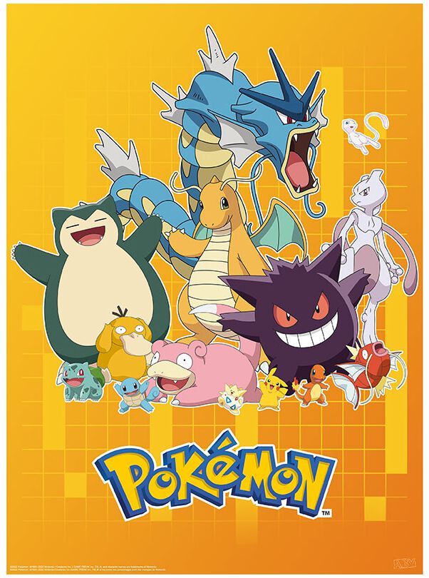 Posters Chibi - Lot de 2 | Pokémon Poster