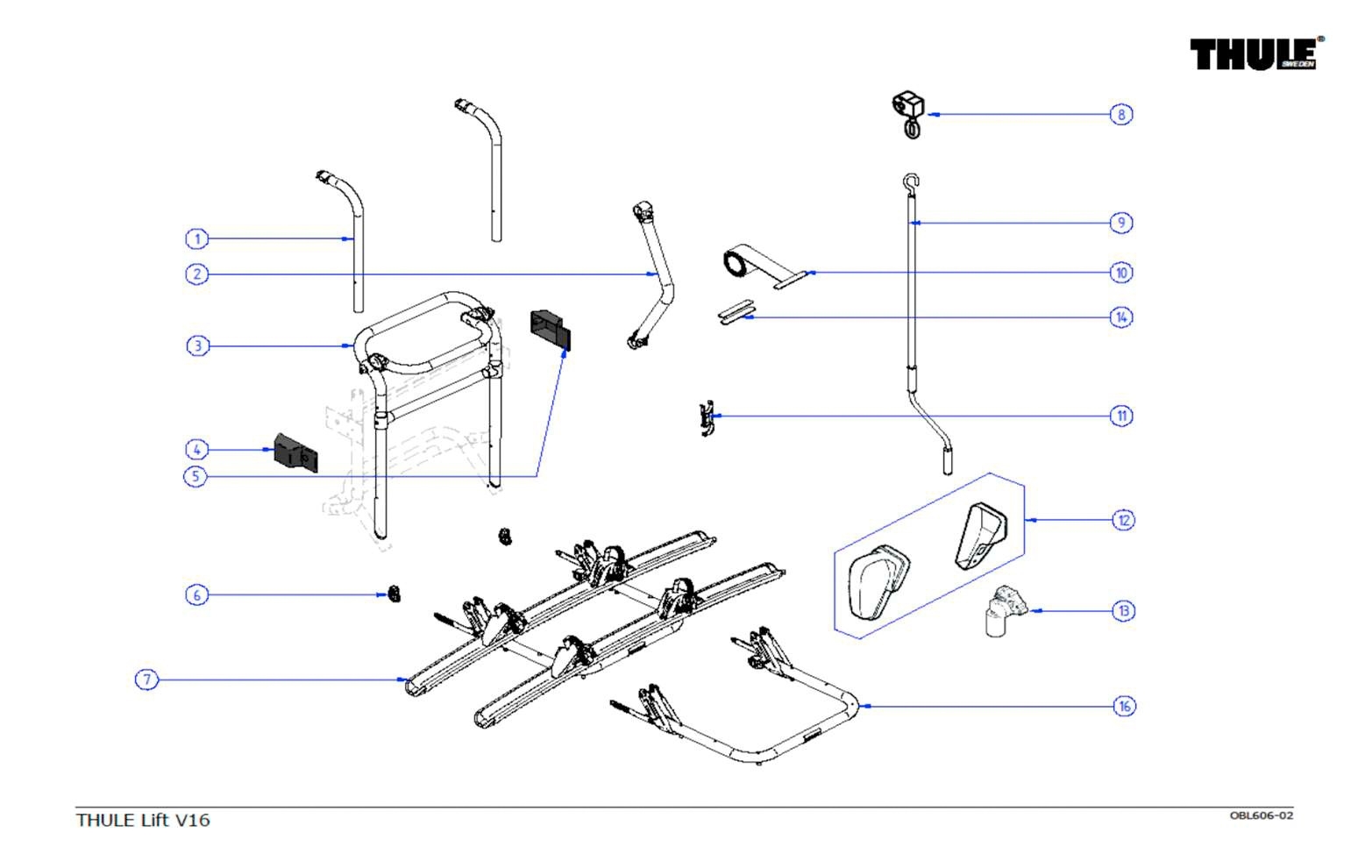 Lift Manual Hand Crank