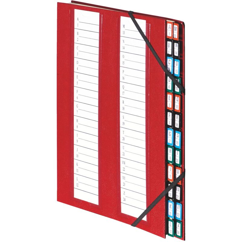 Trieurs luxe onglets métal Extendos 24 divisions