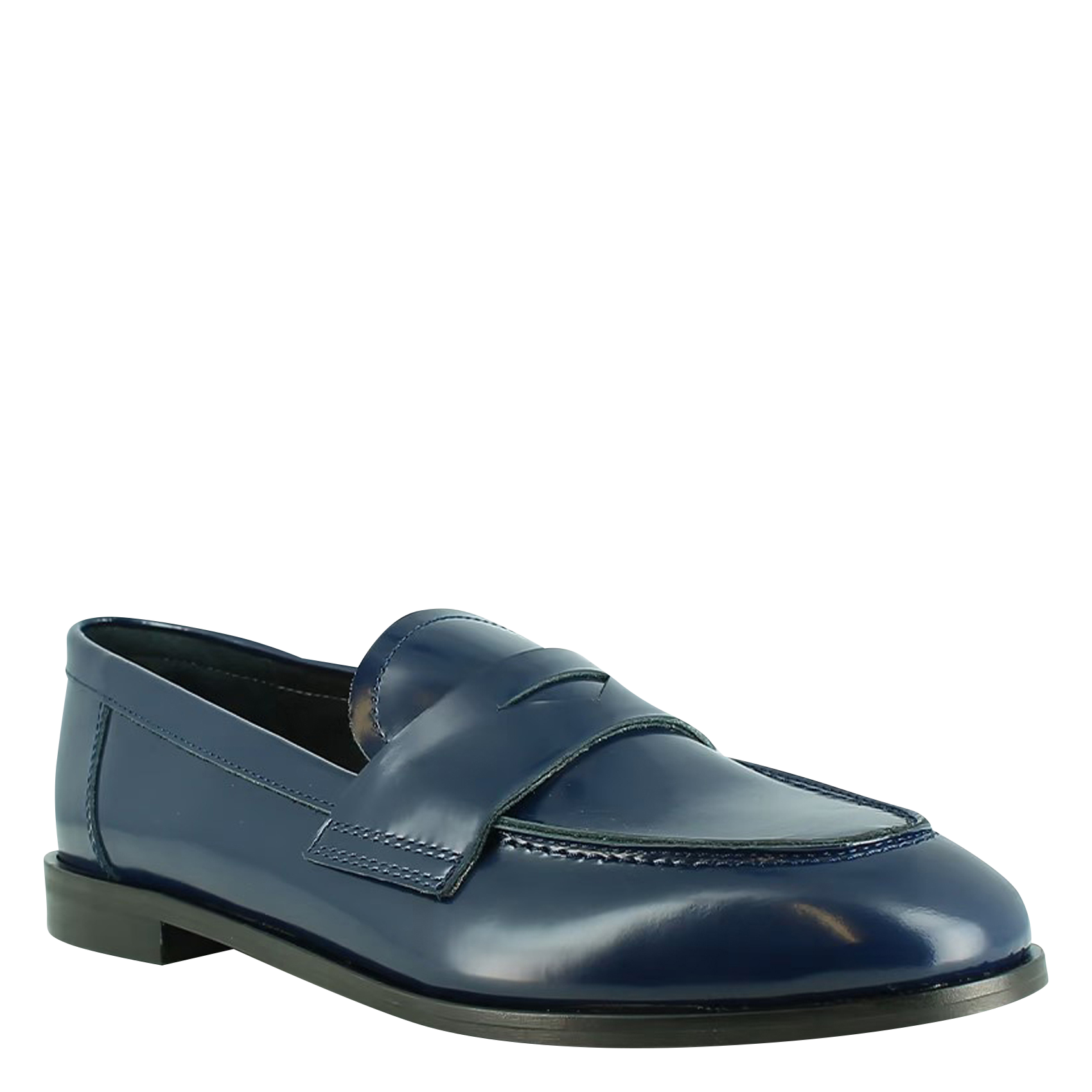 THELMA - Mocassins en cuir | Bleu