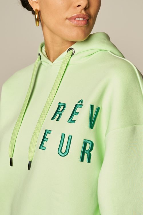 Groene hoodie 