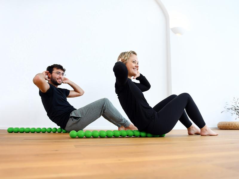 SISSEL Spinefitter Anthrazit Trainingsgerät bei Verspannung