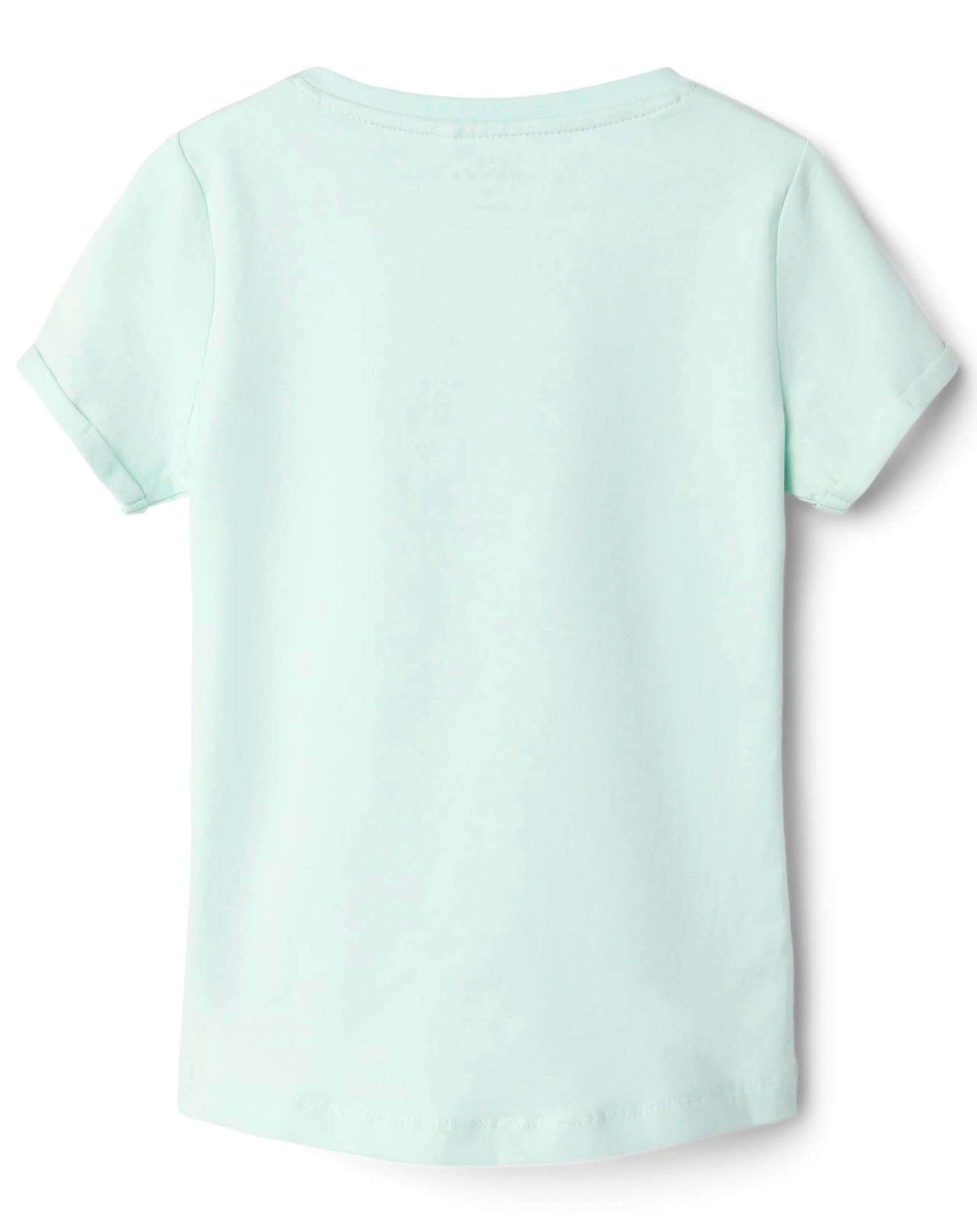 T-Shirt NMFVIX LOVE in glacier