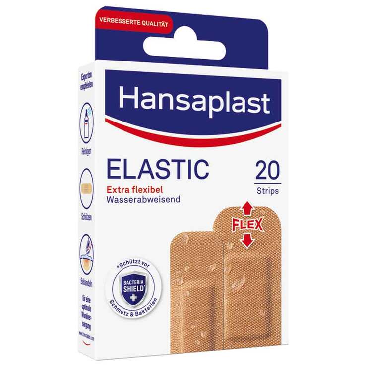 Hansaplast Elastic Pflasterstrips, 20 St