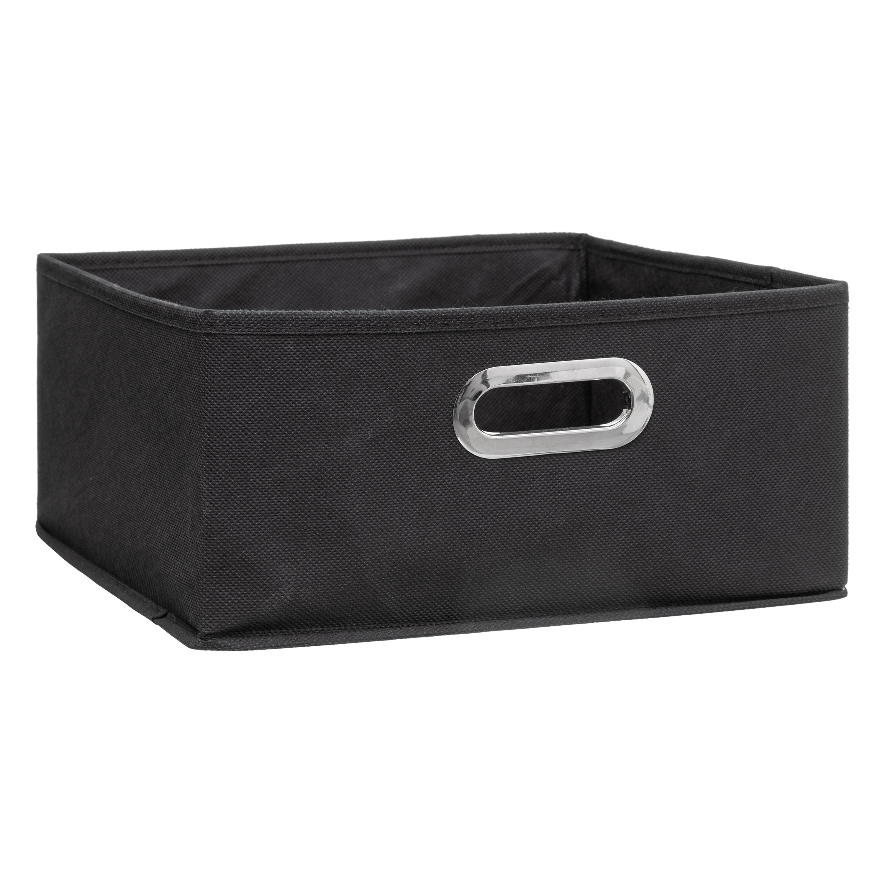 BOITE DE RANGEMENT 31X15CM GRIS ANTHRACITE