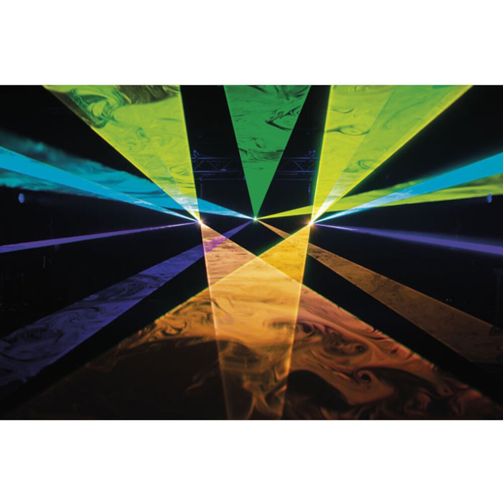 Showtec Solaris 3.0 RGB-laser met Pangolin FB4