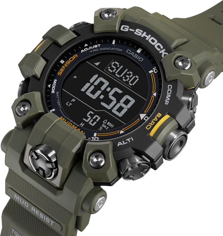 G-shock - Gw-9500-3er Horloge - Donkergroen - Kunststof
