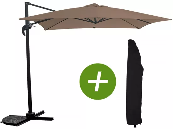 Parasol jardin déporté 