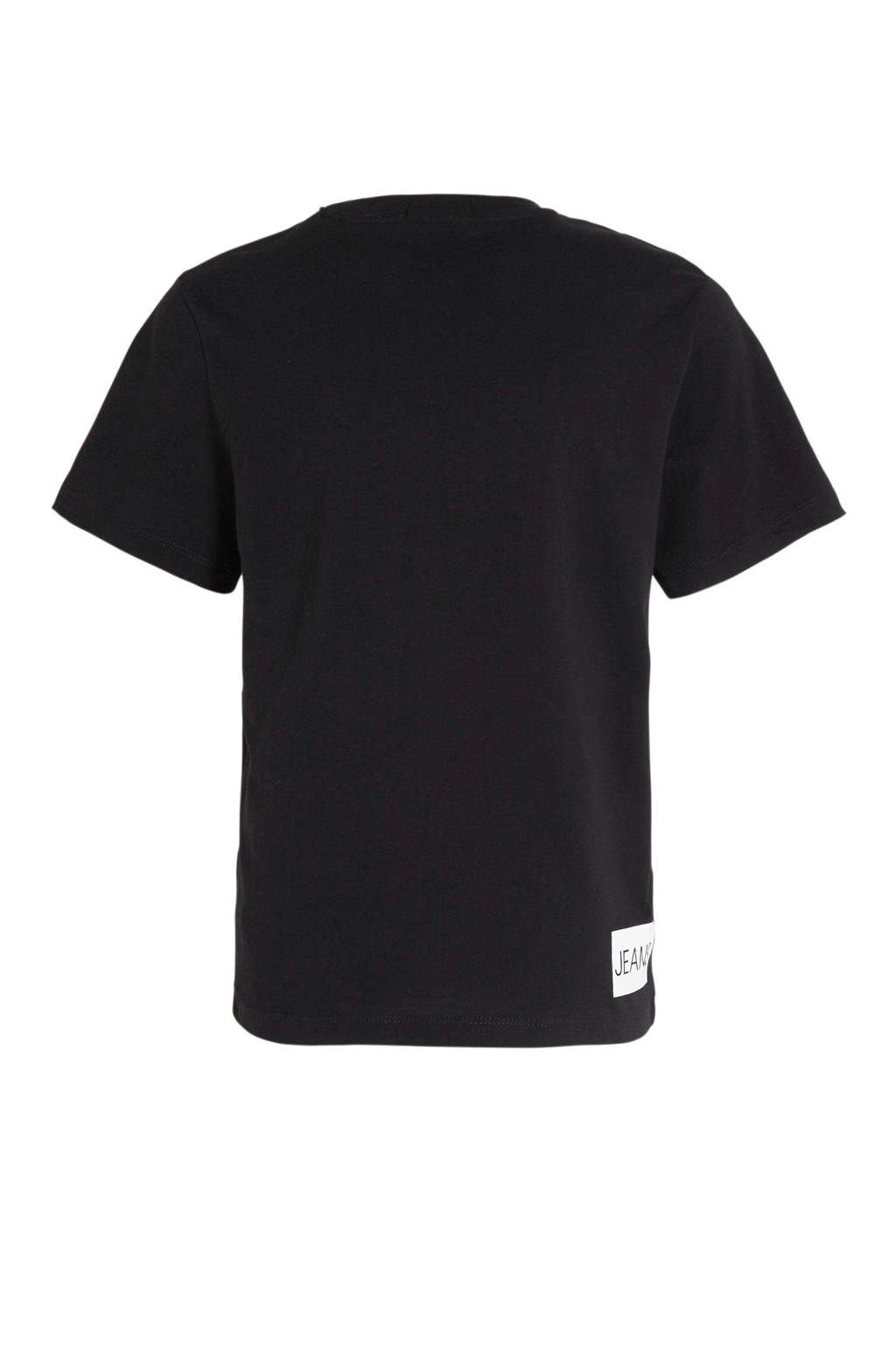 CALVIN KLEIN JEANS T-shirt met logo zwart