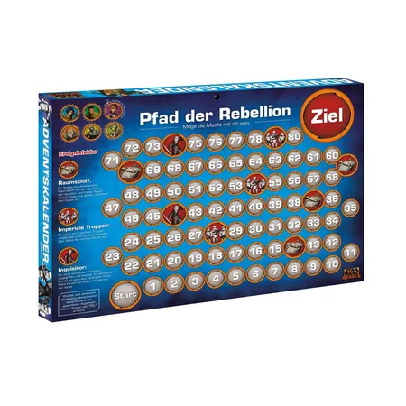 Craze Star Wars Adventskalender, sortiert