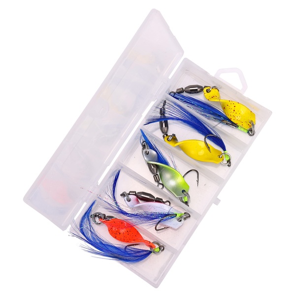 Kit Leurres Fish4All Spiral Lure Kit 7cm 3g (5 Pièces)