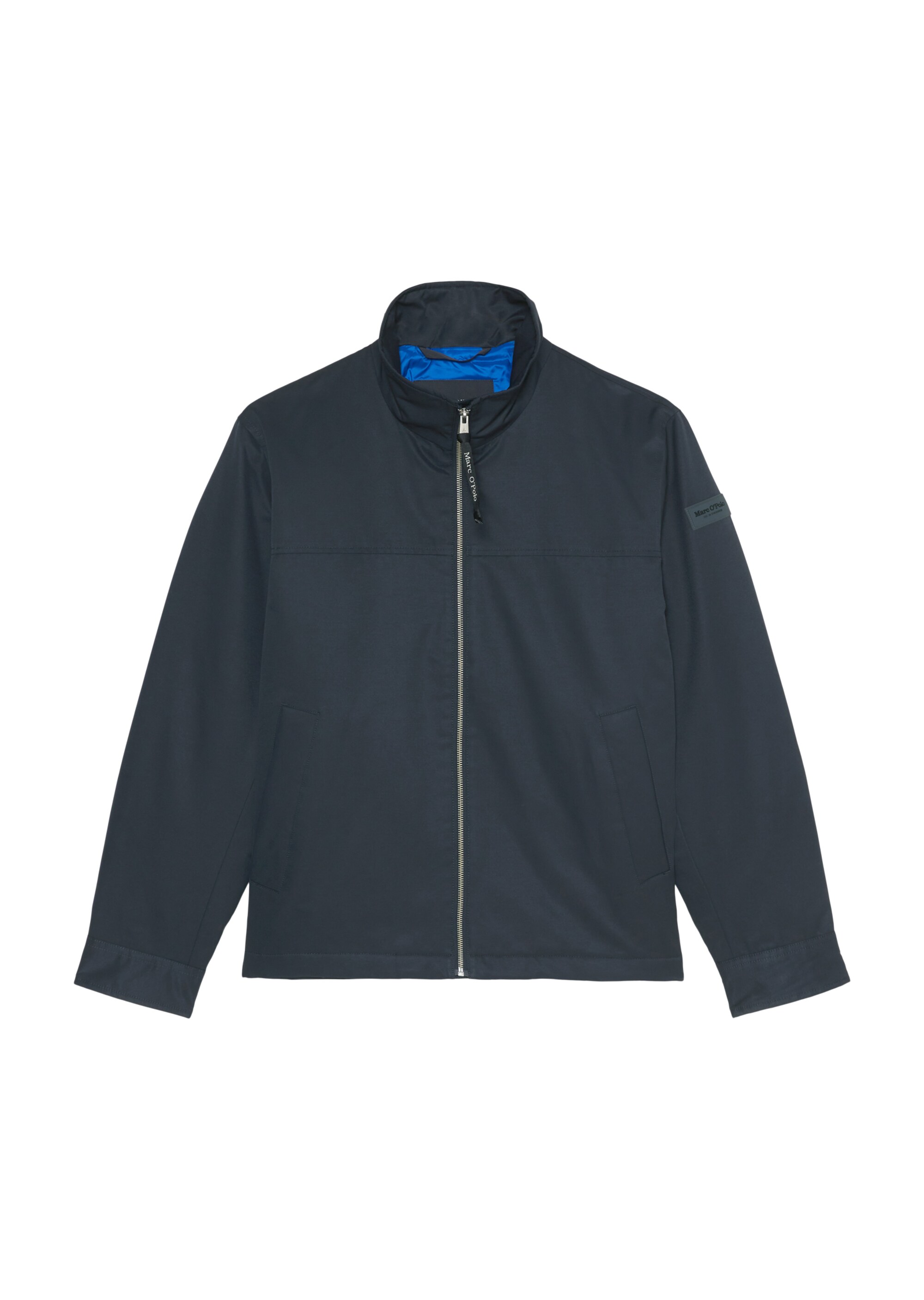 Stehkragen-Jacke regular in Micro-Twill-Qualität