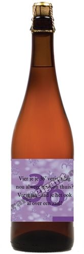 36 jaar Blond Bier 75 cl