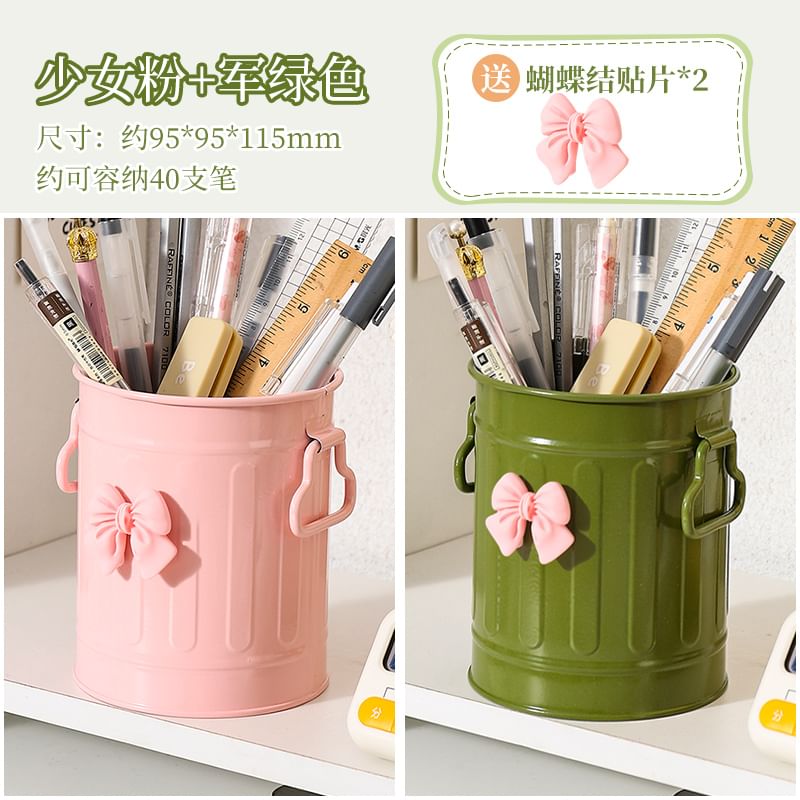Cutie Pie - Bureau-organizer met strik (verschillende ontwerpen)