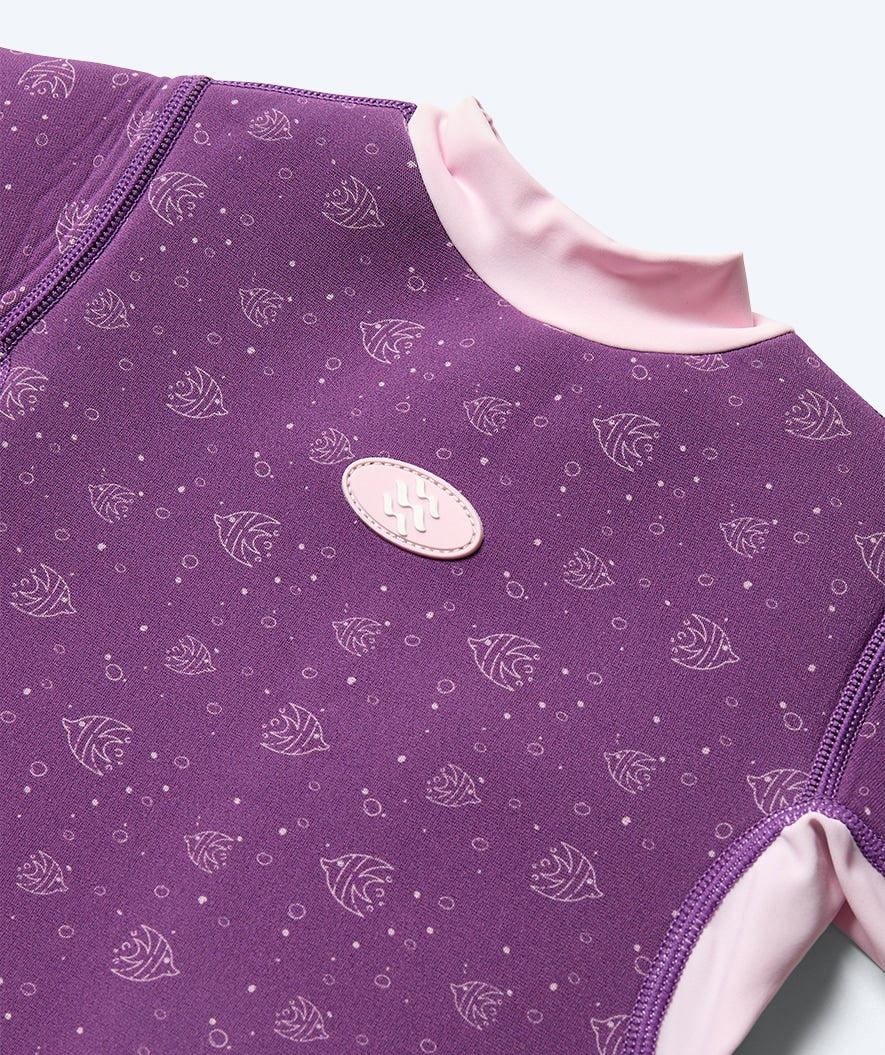 Watery neopren trøje - Baia Top - Atlantic Purple