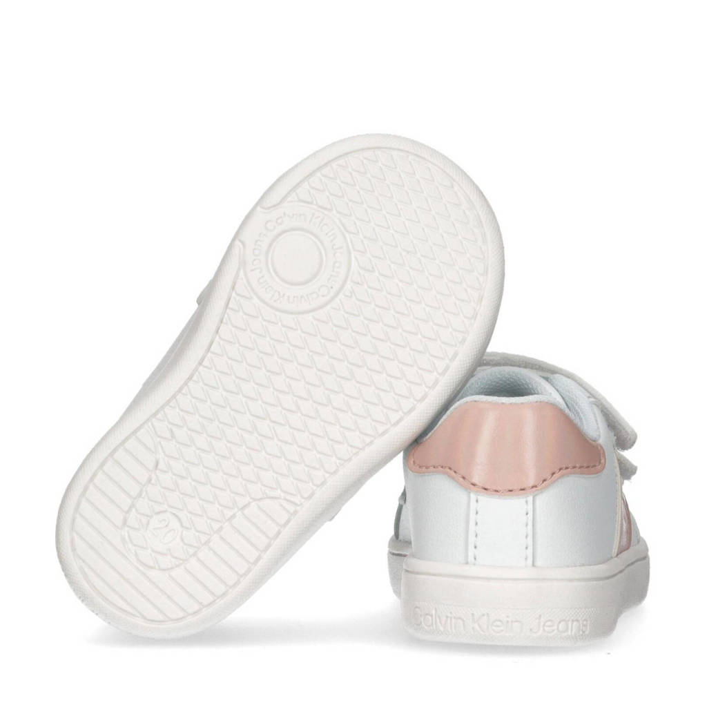 Calvin Klein sneakers roze/wit