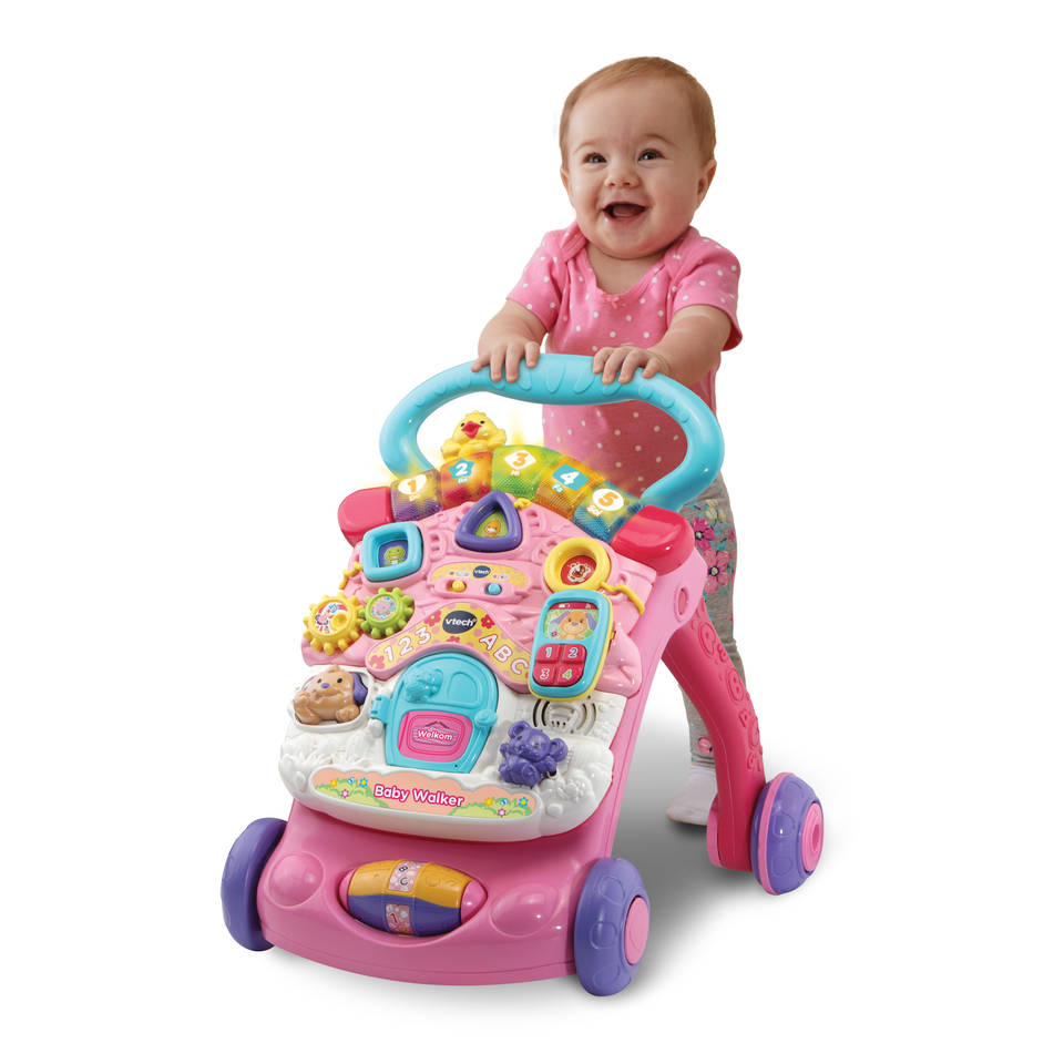 VTech Baby loopwagen - roze