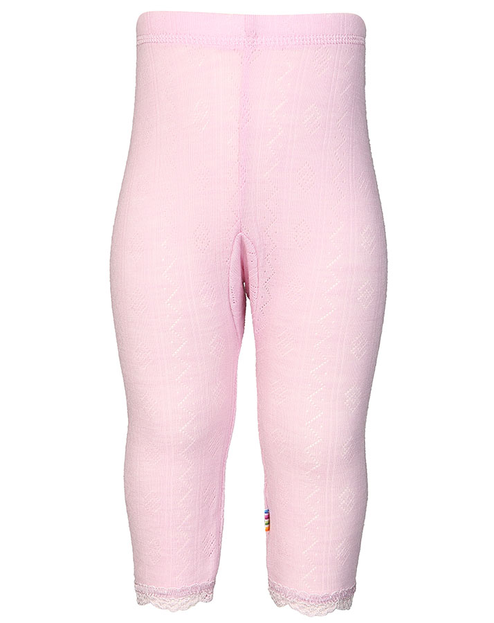 Leggings SOFT mit Wolle und Seide in rosa