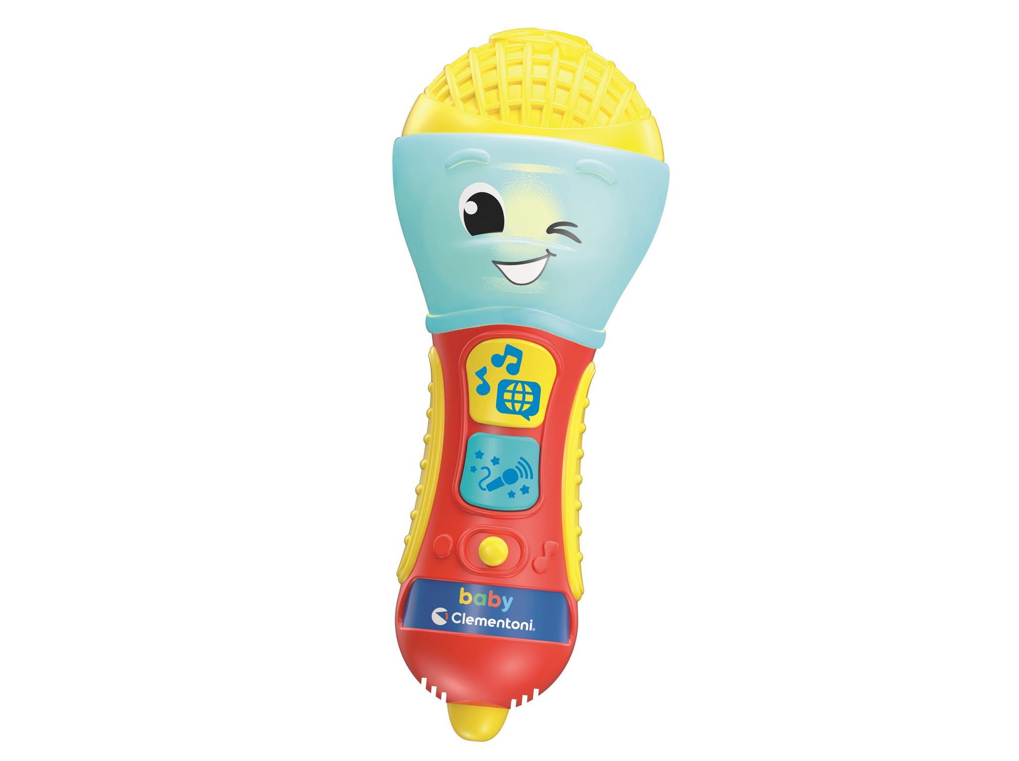 MICROFONE BABY CLEMENTONI FALANTE