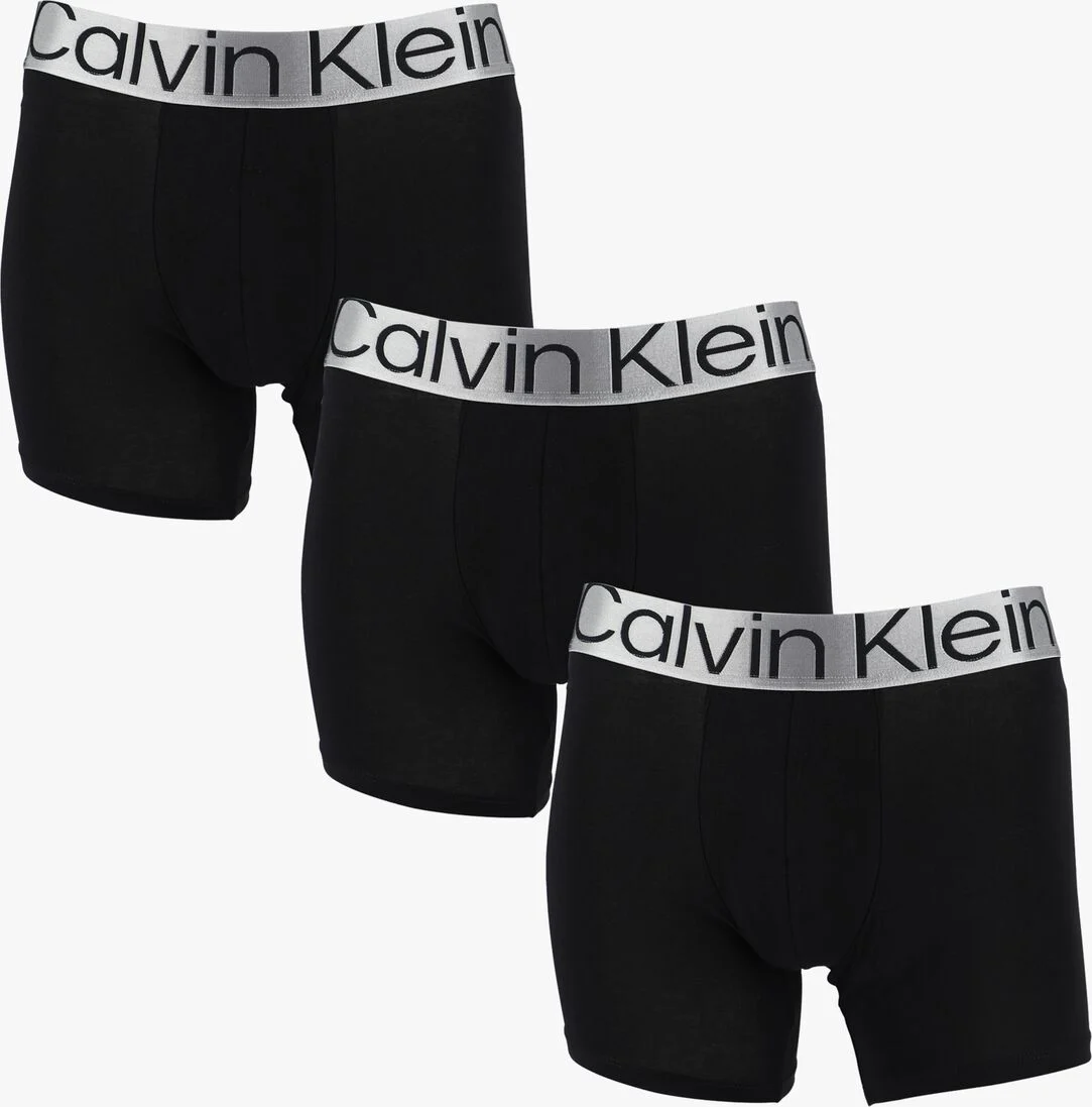 CALVIN KLEIN UNDERWEAR zwarte calvin klein underwear boxershort 3-pack boxer briefs
