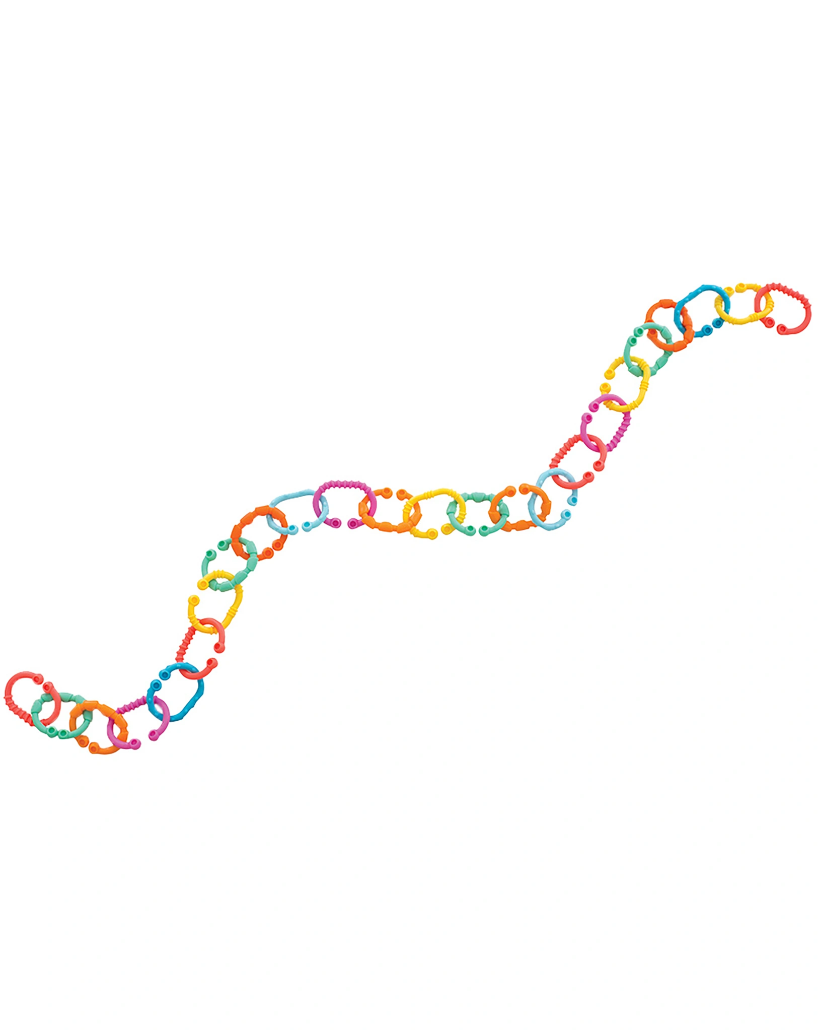 Kinderwagenkette PLAYGRO - LOOPY LINKS 24-teilig
