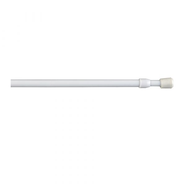 Cintacor Varão Extensível Rosca 8mm 40-65cm Branco 2 Unidades
