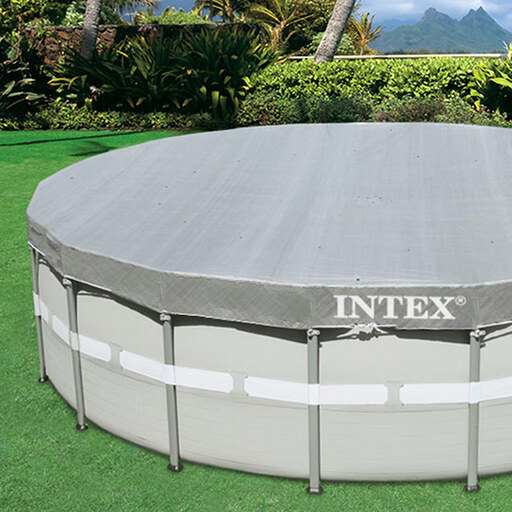 Capa de luxo Intex para piscina Ultra Frame de 549 cm com proteção UV