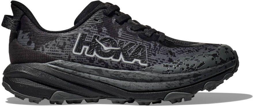 HOKA Kid's Speedgoat 6 Trailrunningschoenen 2 3 grijs zwart