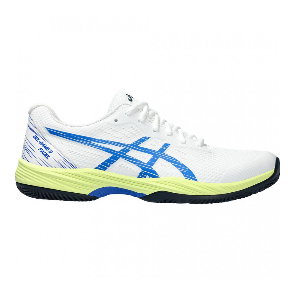 Asics GEL-GAME 9 PADEL - Chaussures de padel Homme white/illusion blue