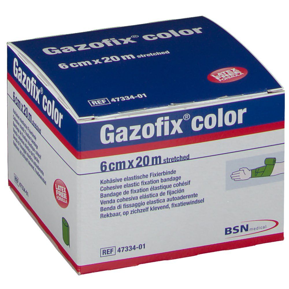 Gazofix® color 6 cm x 20 m grün