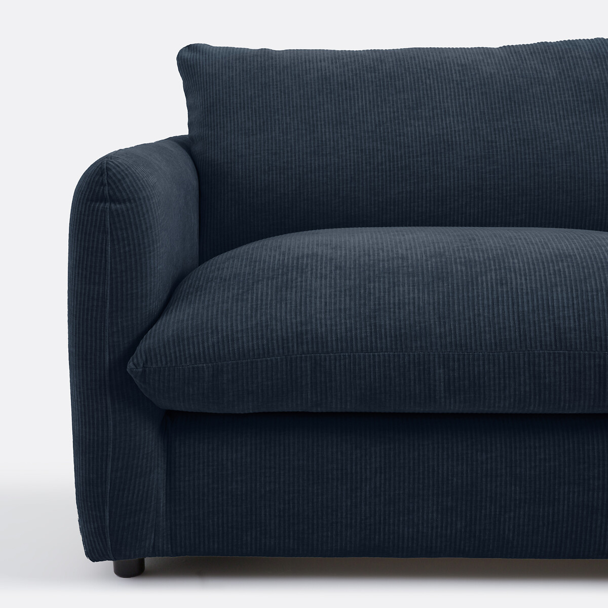 LA REDOUTE INTERIEURS<br>Sofá de 2, 3, 4 lugares, veludo Yde