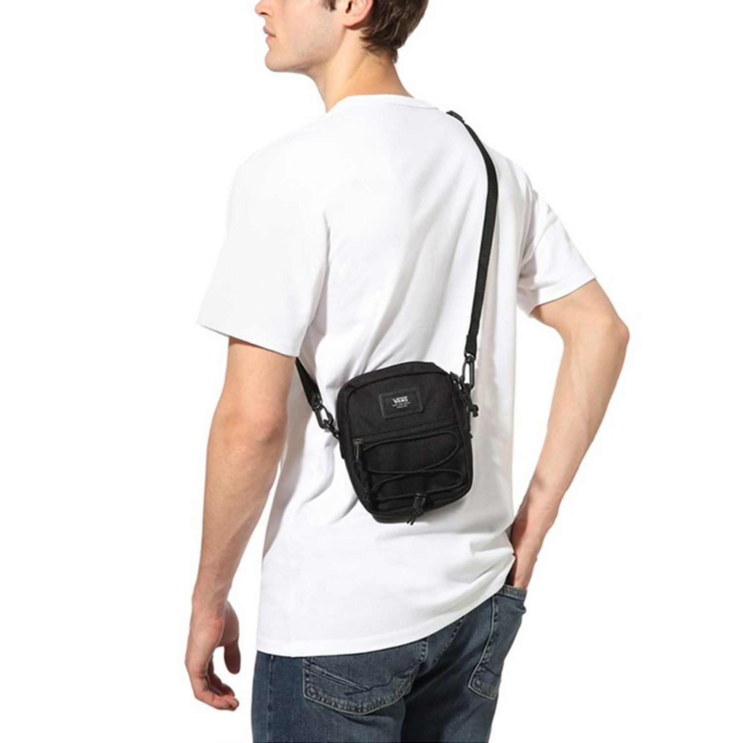 Vans MN Bail Shoulder Bag black ripstop