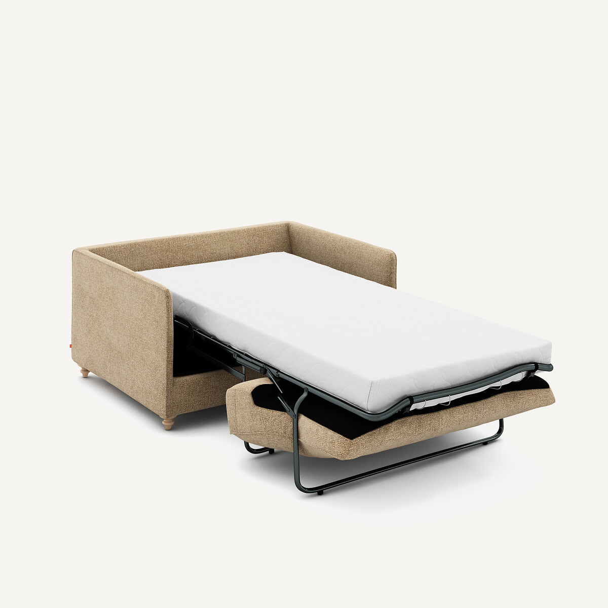 AM.PM<br>Sofá-cama de 2 lugares em algodão resistente, Lazare