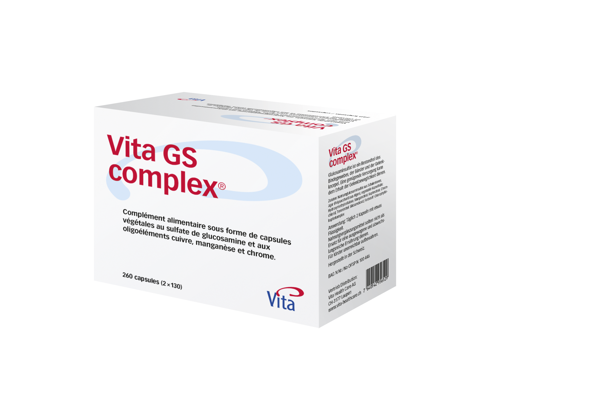 VITA Glukosaminsulfat Kaps 260 Stk