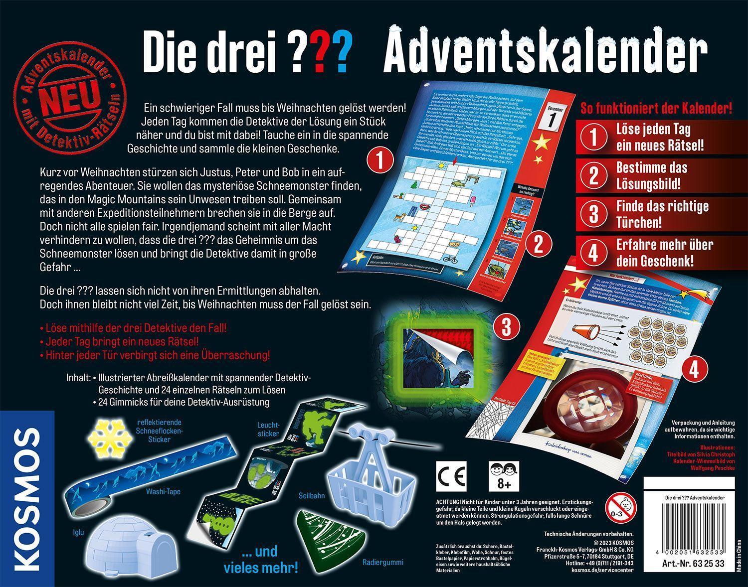 Adventskalender DIE DREI ???